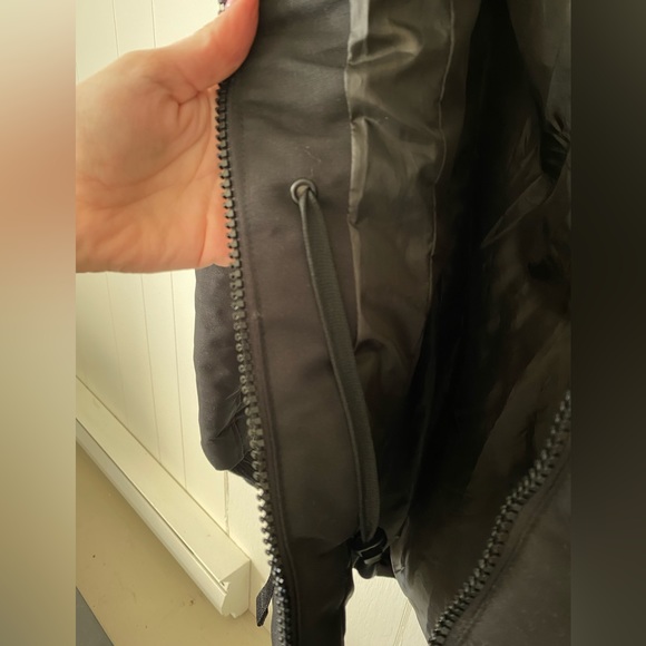 Storm Mountain black weatherproof parka with black faux fur trim size xs - Picture 13 of 14